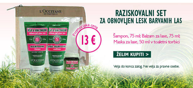 RAZISKOVALNI SET ZA OBNOVLJEN LESK BARVANIH LAS ZA SAMO 13 €